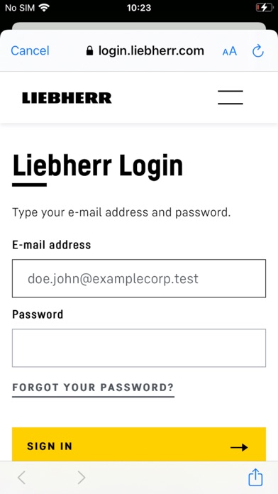 Liebherr TroubleShoot Advisor screenshot 7