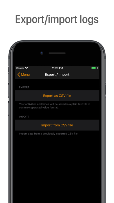 Life Logger: Track time 24/7 screenshot 3