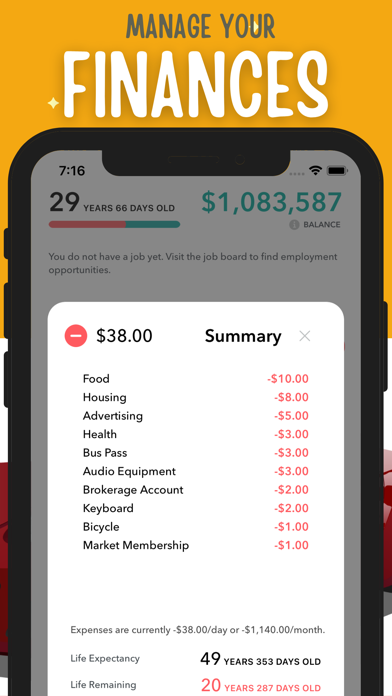 Life Simulator - Hobo CEO screenshot 5