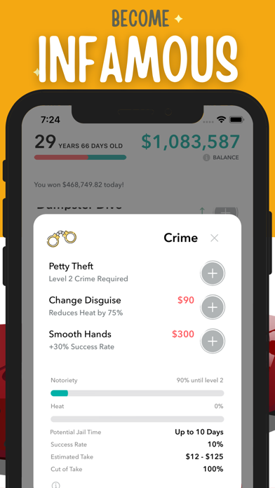 Life Simulator - Hobo CEO screenshot 2