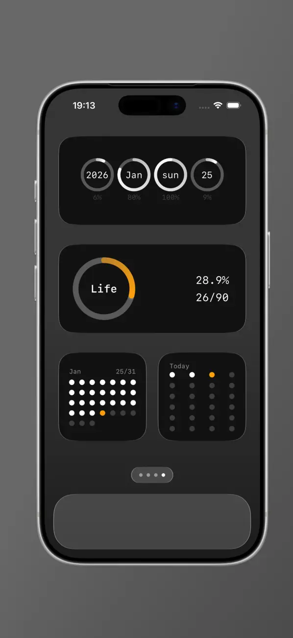 Life Widget - Time Progress screenshot 4