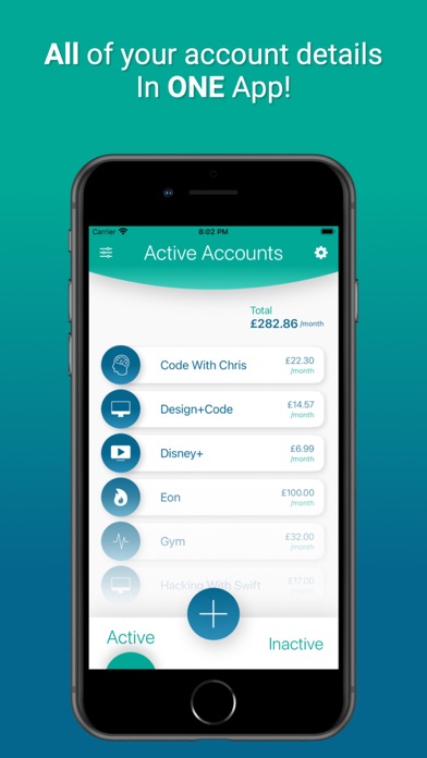 LifeAdmin: Accounts Tracker screenshot 5