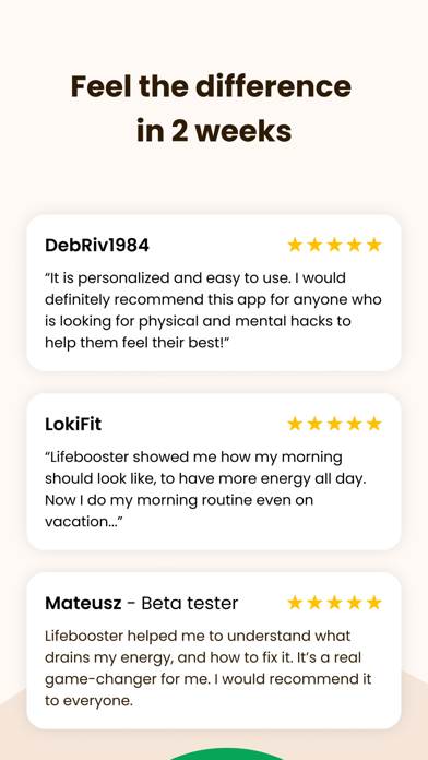 Lifebooster: Better Life Coach screenshot 1