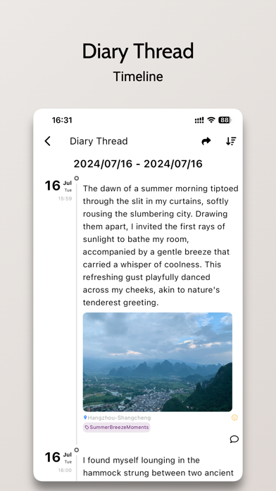 Lifelog Note screenshot 2
