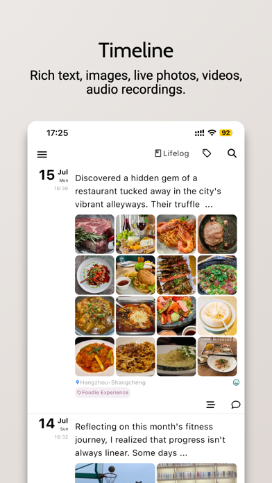 Lifelog Note screenshot 5