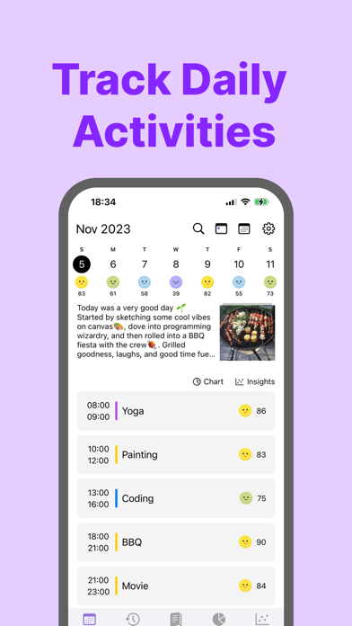 LifeLog - Timelog & Diary screenshot 6