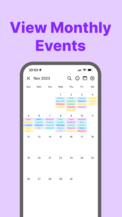 LifeLog - Timelog & Diary screenshot 2