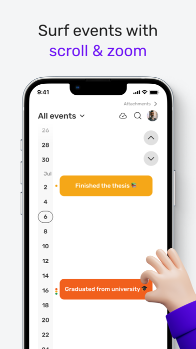 Lifely: timeline maker journal screenshot 3