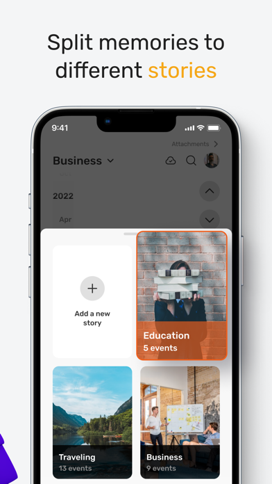 Lifely: timeline maker journal screenshot 2