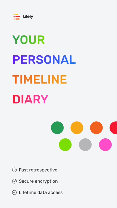 Lifely: timeline maker journal screenshot 8