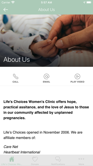 Life's Choices Women's Clinic screenshot 1