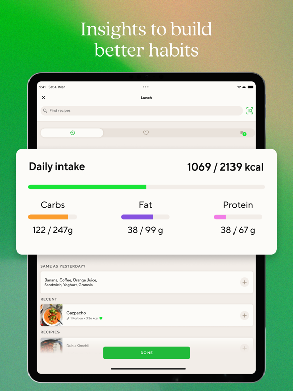 Lifesum: AI Calorie Counter screenshot 5