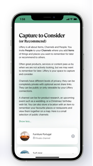 Liffery screenshot 1