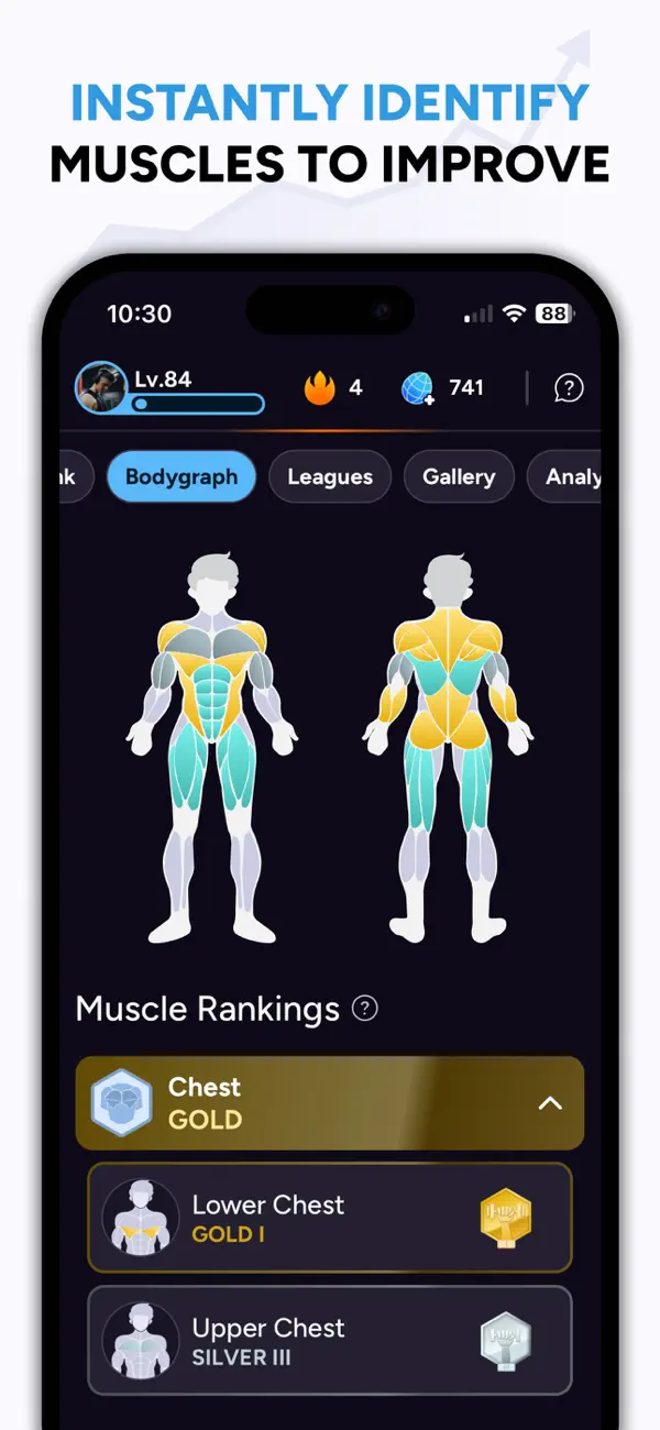 Liftoff - Ranked Gym Workouts screenshot 2