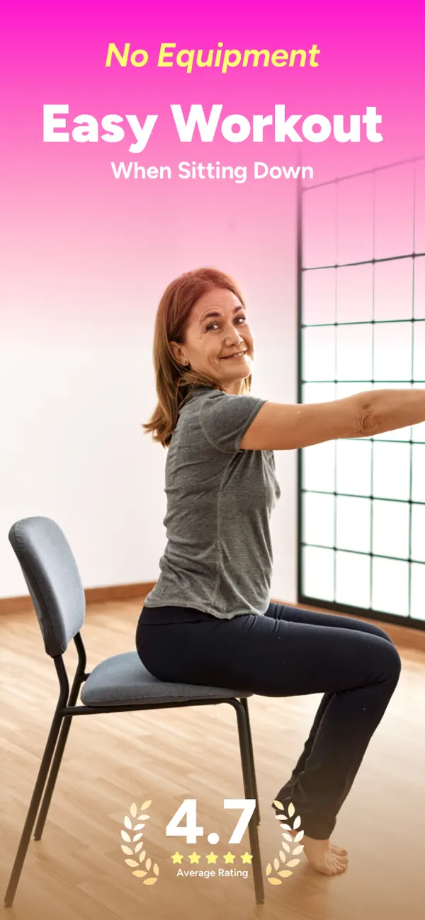 Light: Chair Yoga Plan screenshot 6