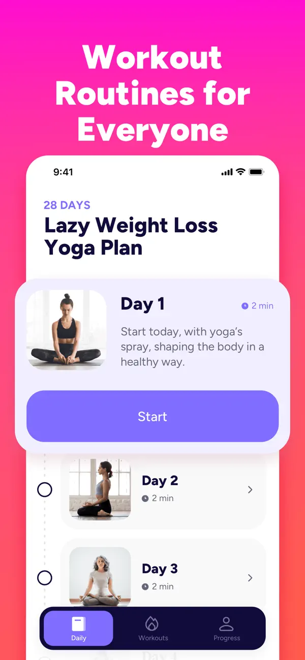 Light: Chair Yoga Plan screenshot 1