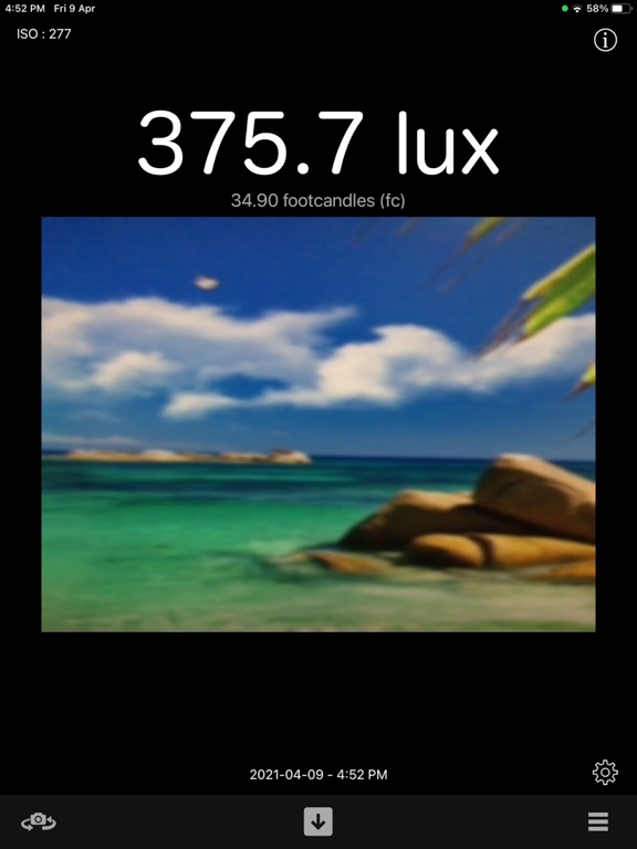 Light Meter - Brightness Calc screenshot 10