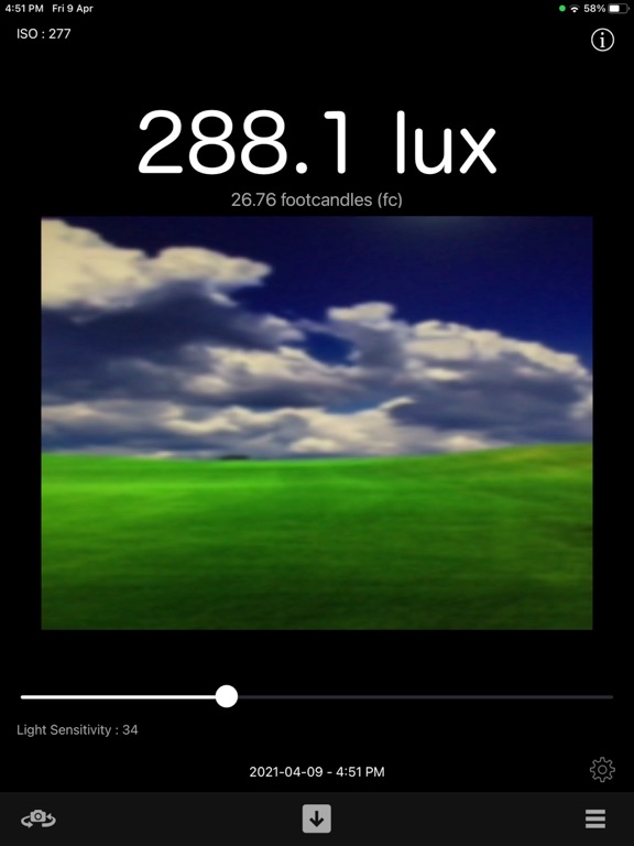 Light Meter - Brightness Calc screenshot 8