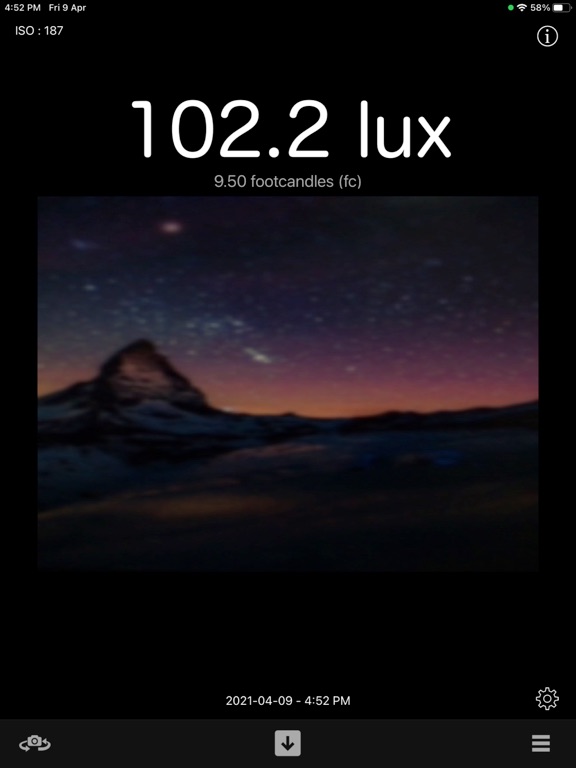 Light Meter - Brightness Calc screenshot 9
