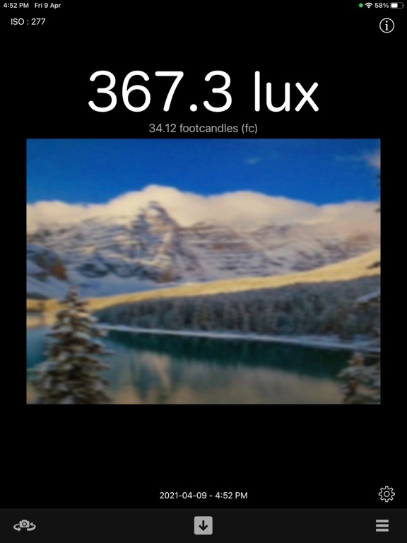 Light Meter - Brightness Calc screenshot 6