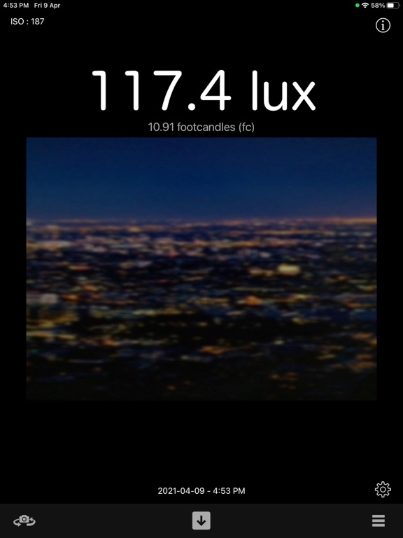 Light Meter - Brightness Calc screenshot 3