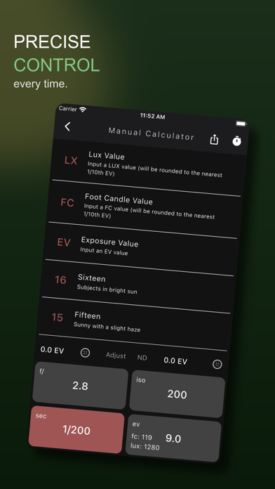 Light Meter by WBPhoto screenshot 3