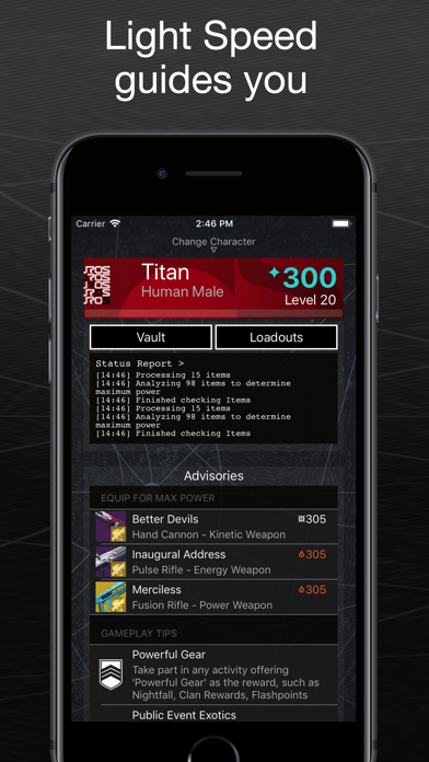 Light Speed for Destiny 2 screenshot 4