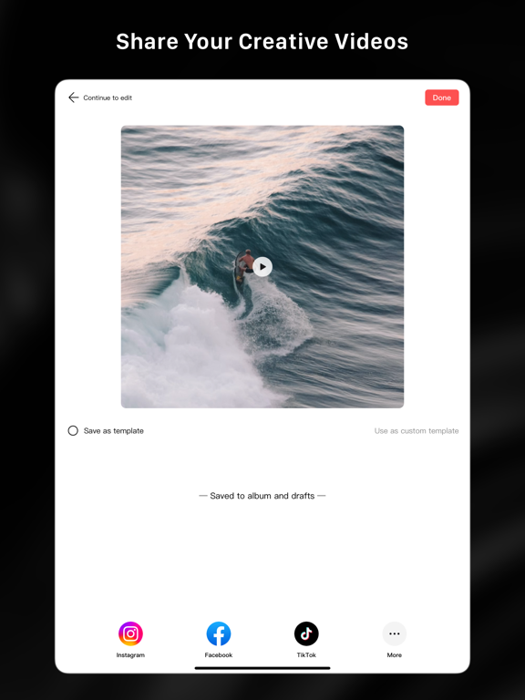 LightCut - AI Video Editor screenshot 1
