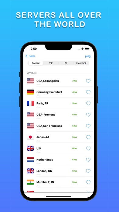 Lightning VPN - outline Proxy screenshot 3