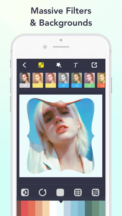Lighto- Art photo shape editor screenshot 2