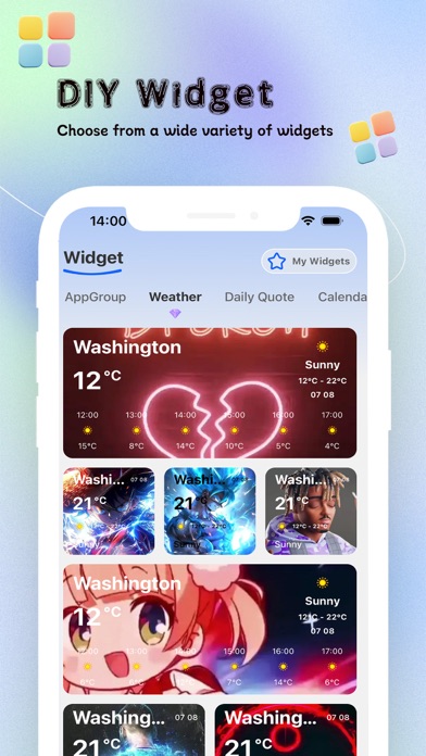 Like Widget screenshot 3