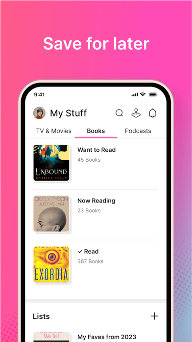 Likewise: Movie, TV, Book Recs screenshot 6