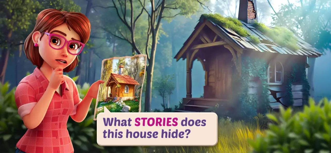 Lily’s Garden: Match & Design screenshot 1