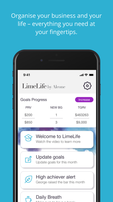 LimeLife Goals App for BGs screenshot 4