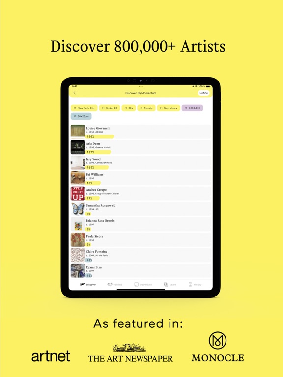 Limna: Art Gallery Prices screenshot 1
