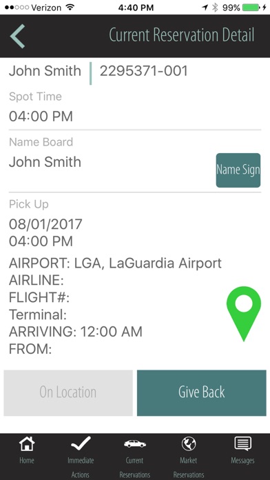 LimoLink Chauffeur App screenshot 2