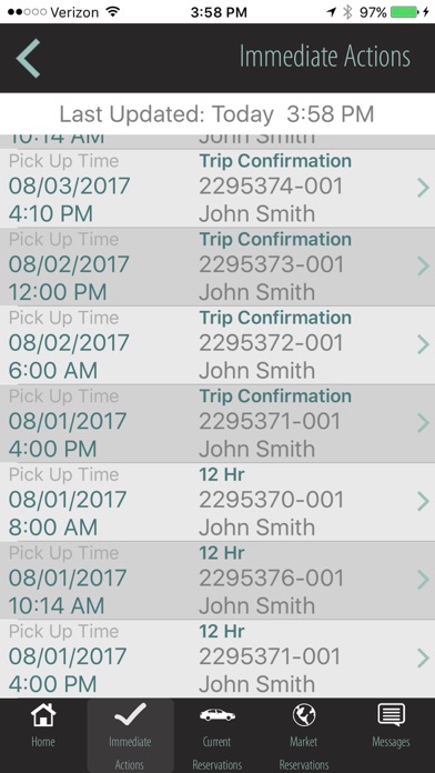 LimoLink Chauffeur App screenshot 1