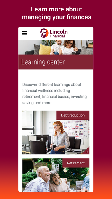 Lincoln Financial Mobile screenshot 1