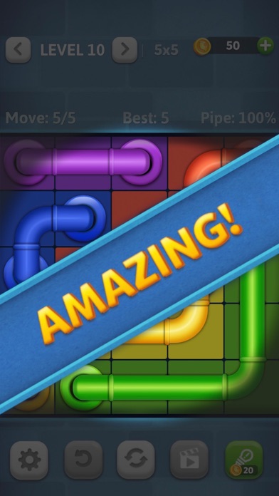 Line Puzzle: Pipe Art screenshot 2