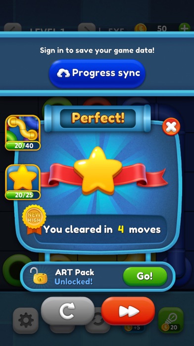 Line Puzzle: Pipe Art screenshot 1