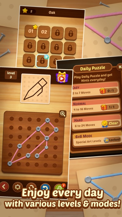 Line Puzzle: String Art screenshot 1