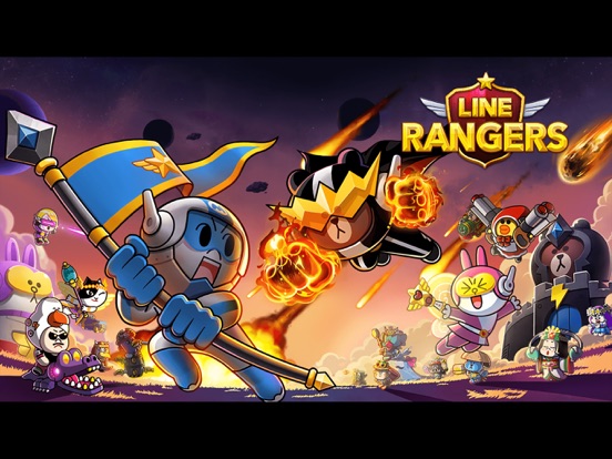 LINE Rangers: Brown-Cony Wars! screenshot 1