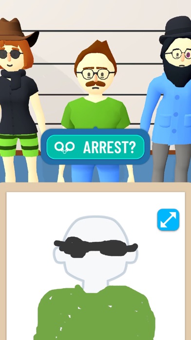 Line Up: Draw the Criminal screenshot 2