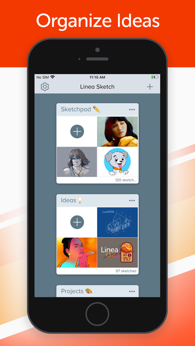 Linea Sketch screenshot 1