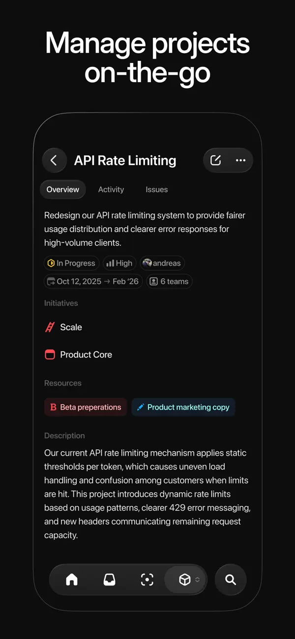 Linear Mobile screenshot 2
