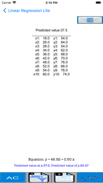 Linear Regression Equation screenshot 4