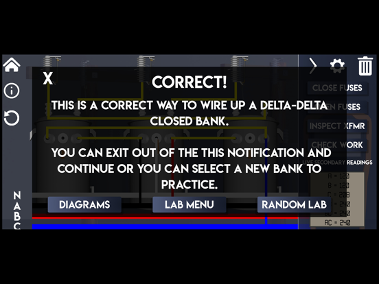 Lineman's Reference - XFMR LAB screenshot 6