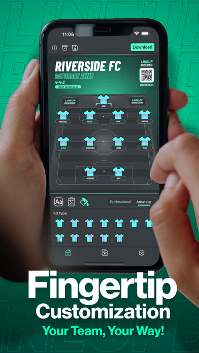 Lineup builder screenshot 3