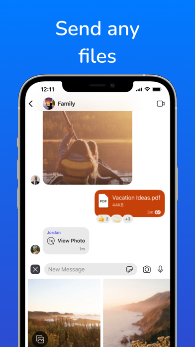 Link Messenger stories, calls screenshot 3