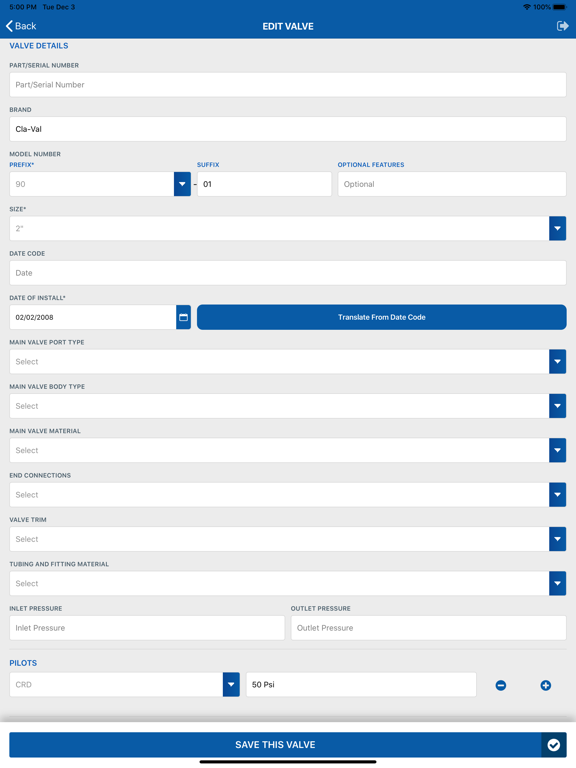 Link2Valves screenshot 1
